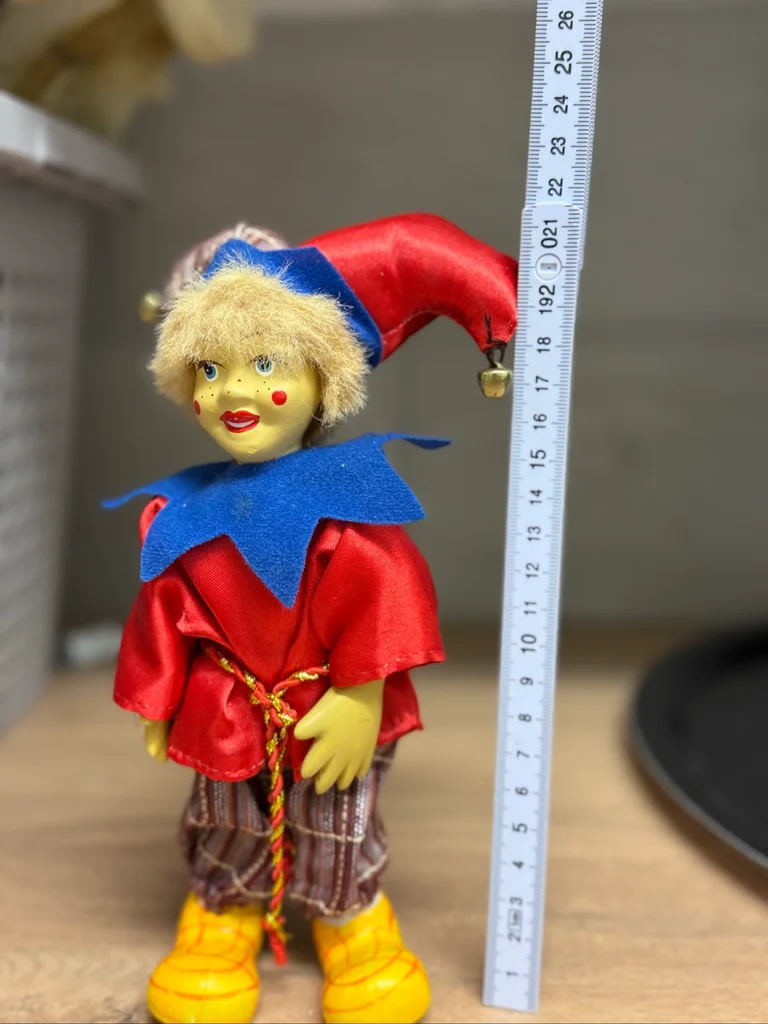 Payaso de porcelana (bufón muñeca de porcelana) – photo 4